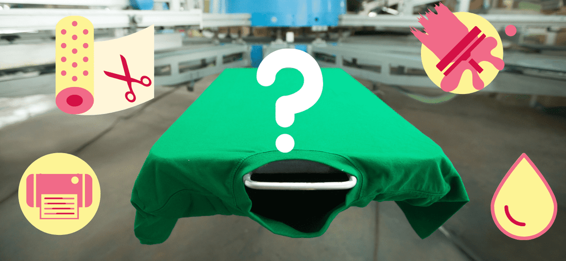 DTG, Vinyl, Dye Sub or Screen Printing: Which is best?