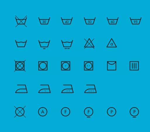 Your guide to Care Labels for your garments