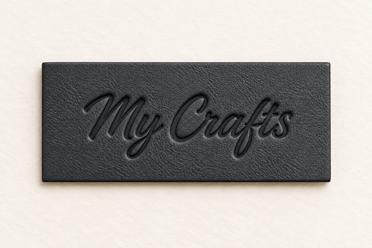 black-debossed-custom-leather-label-my-crafts