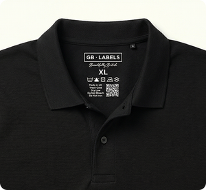 Custom Tagless Heat Transfer DTF Labels